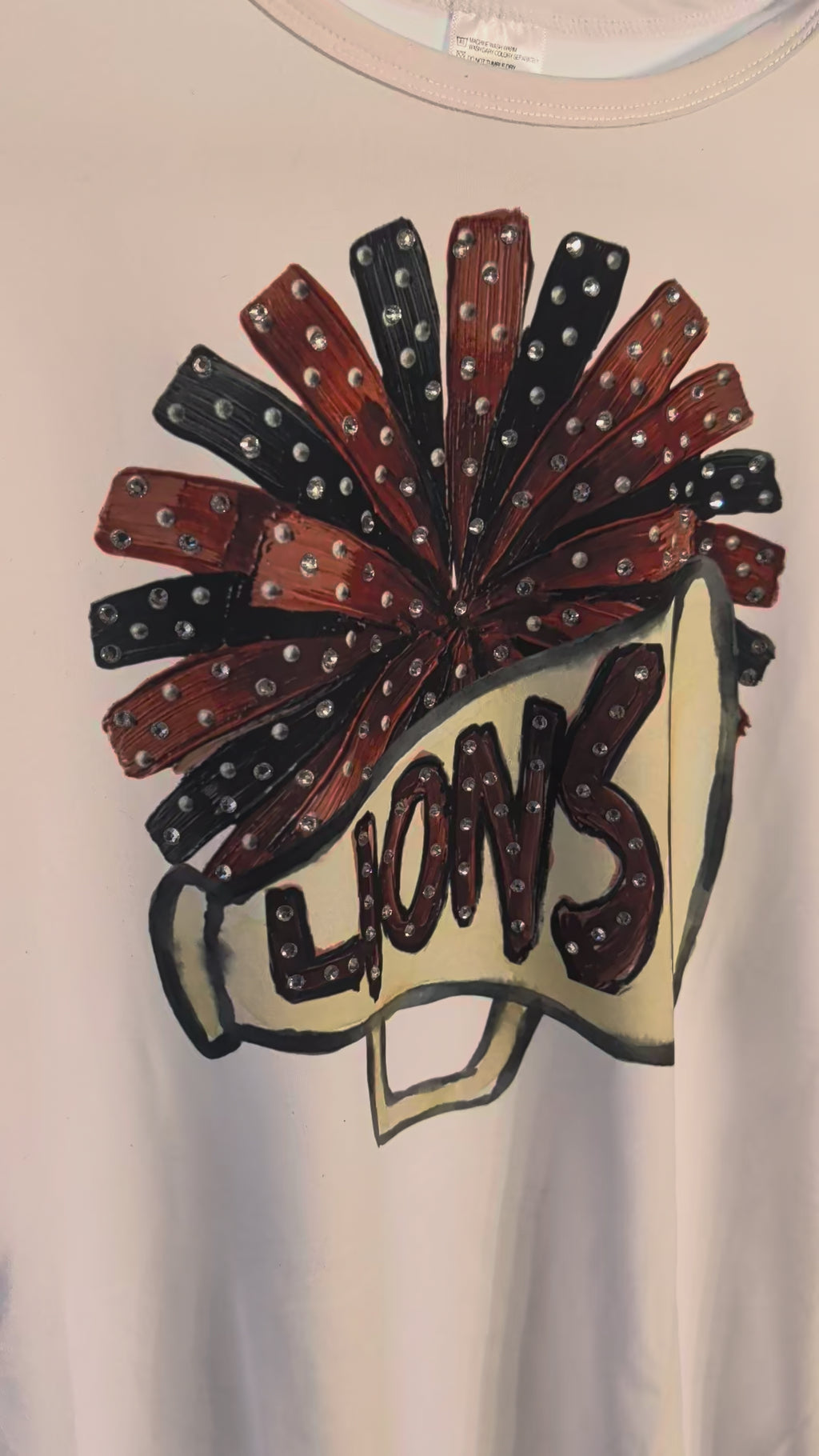 Sparkle Lions Cheer T-shirt