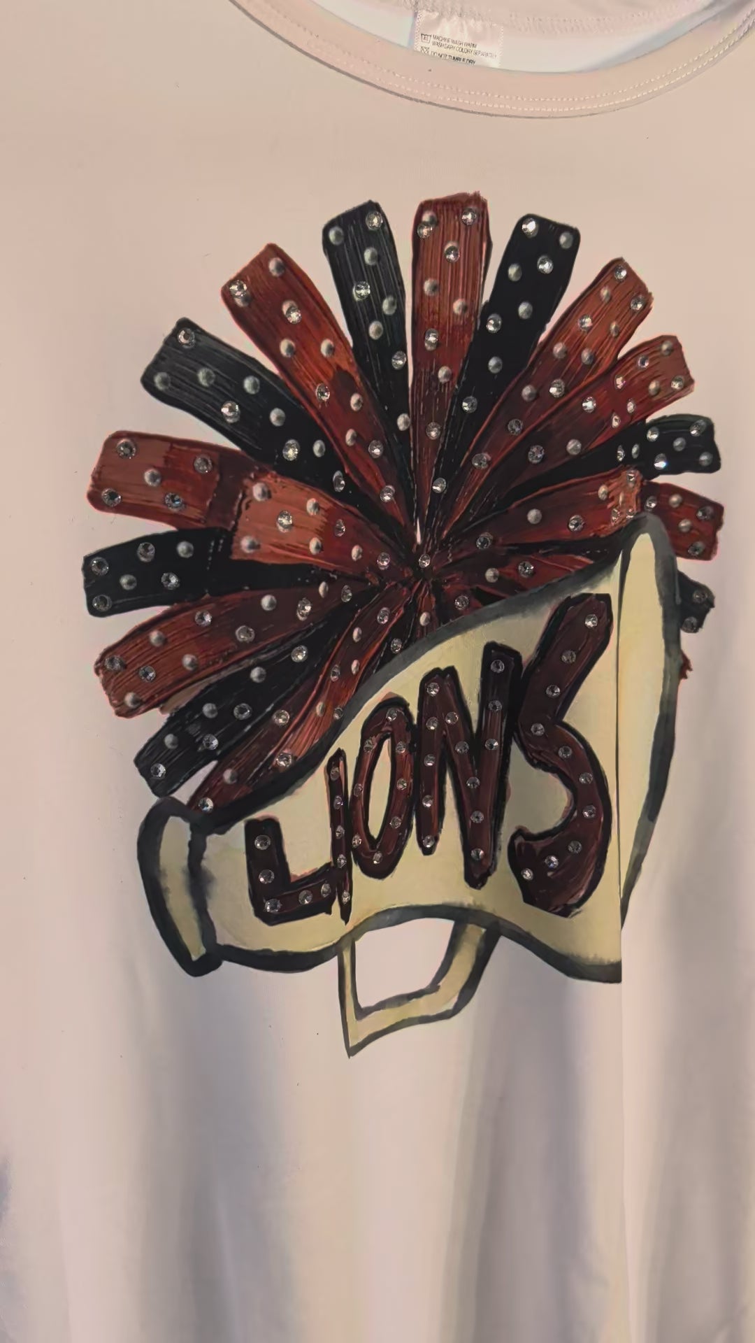 Sparkle Lions Cheer T-shirt
