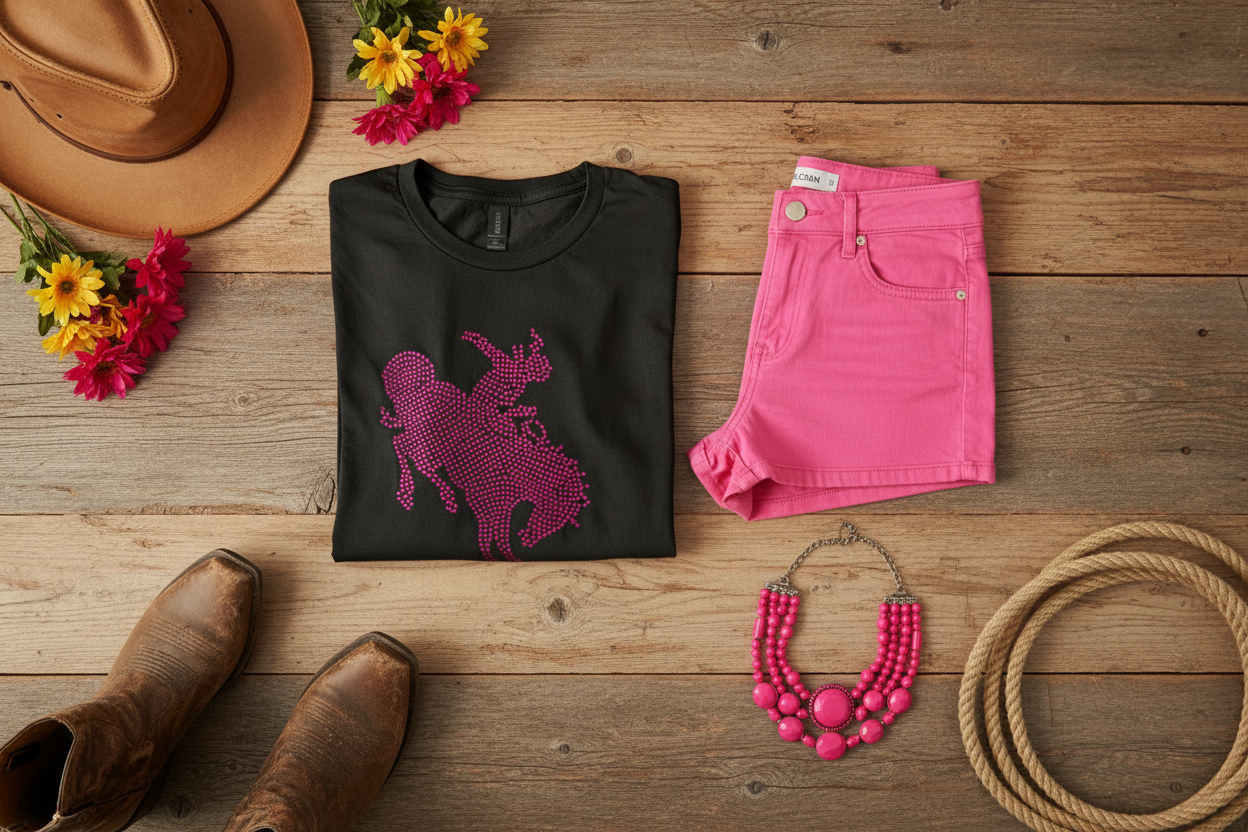 Bucking Bronco Tee