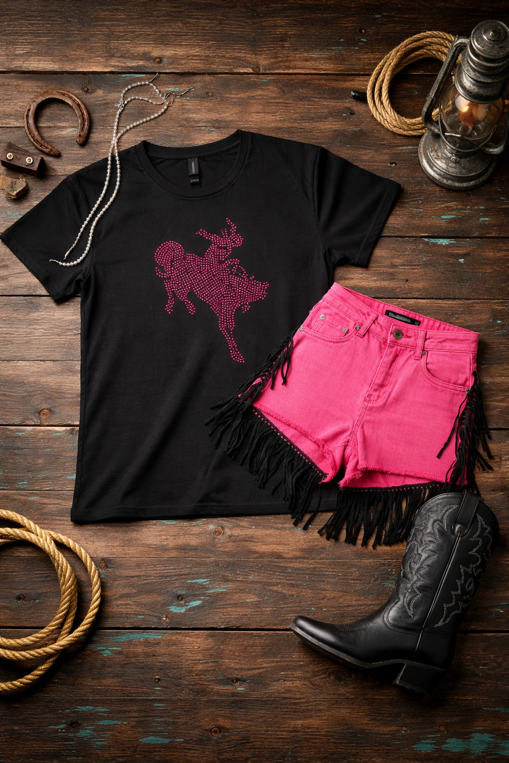 Bucking Bronco Tee