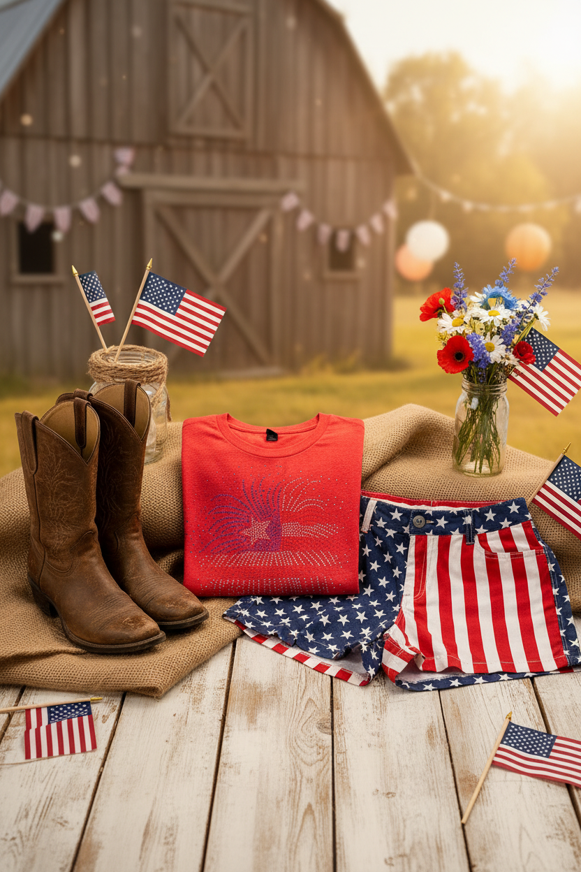 Rhinestone Firework Tee