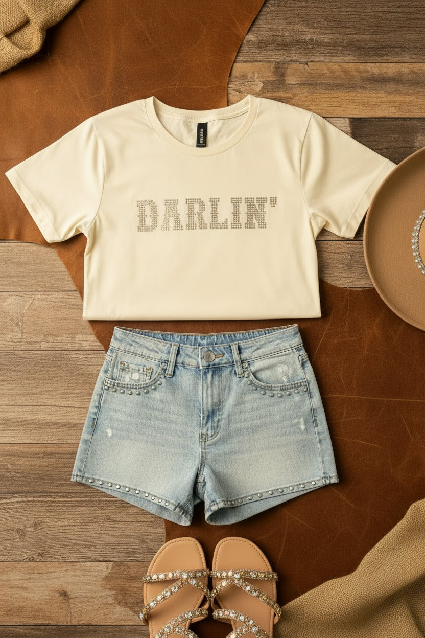 Rhinestone Darling Tee